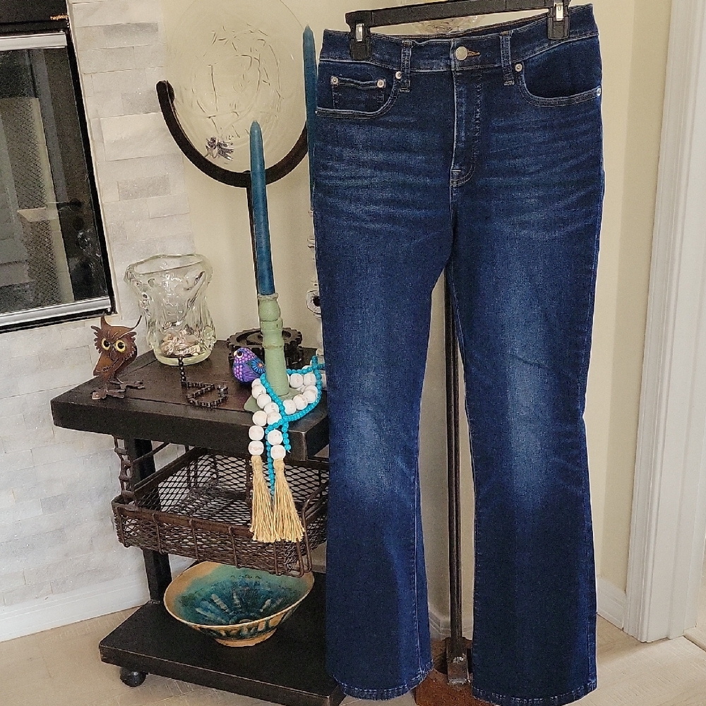 Lucky Brand Dark Blue Flare Jeans